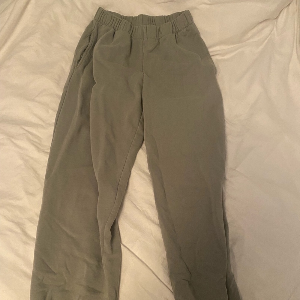 Brandy Melville Sage Green Sweatpants